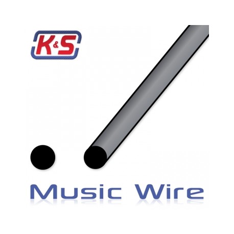 1 Meter Music Wire 3mm (8pcs)