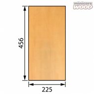Basswood Plywood 1.5 x 225 x 456 mm 3-ply