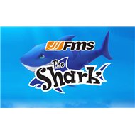 FMS The Shark hailennokki, heitettävä, 365mm, "särkymätön"