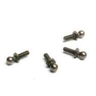 BALL STUD 4.8MM. (L) (4)-RB5-RB6-RB6.6-RB7-ZX7